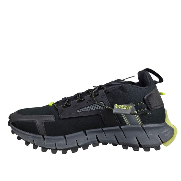 Reebok Zig Kinetica Edge Sneakers GY3576 Men's Sz 10 Black Yellow - Picture 7 of 16